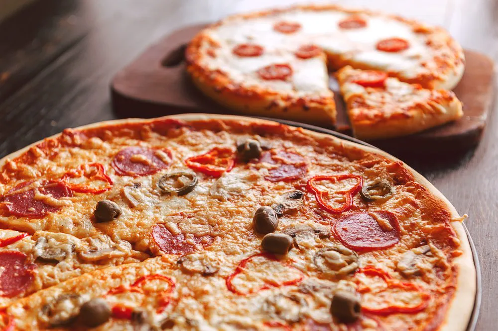 Margherita pizza
